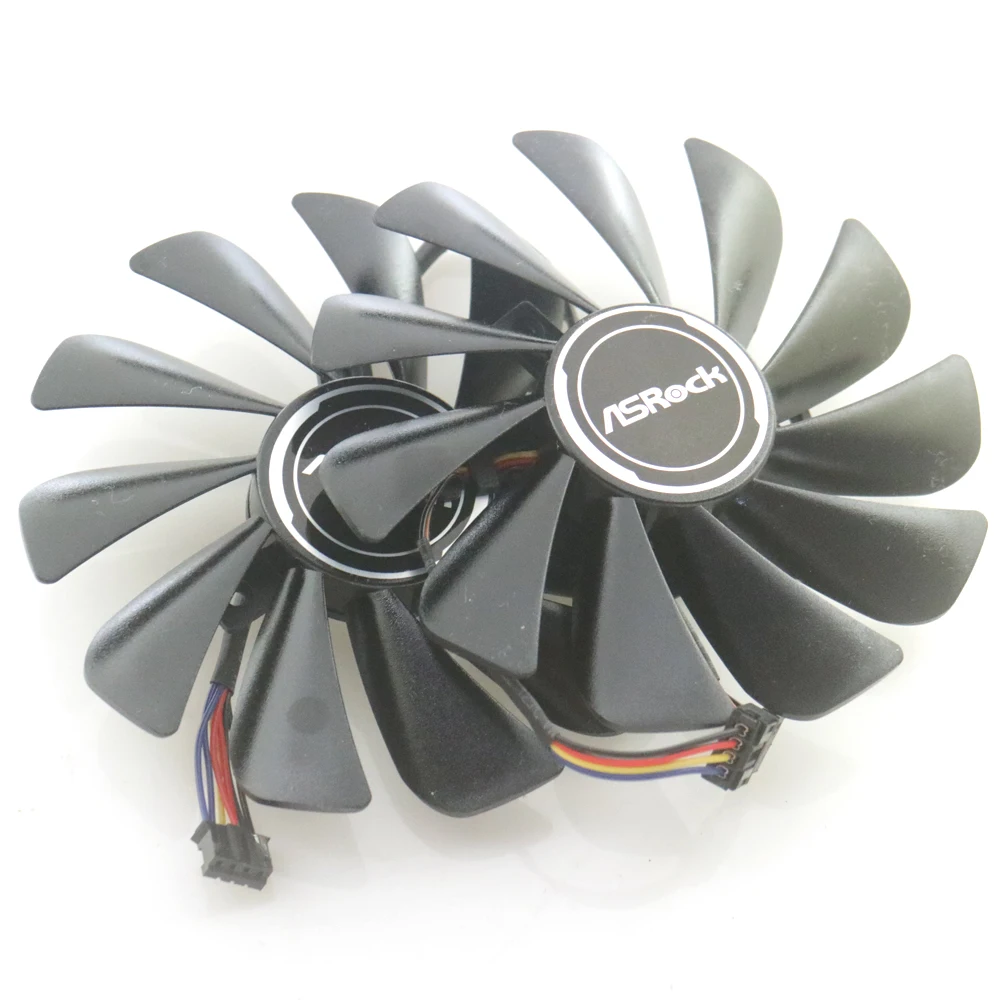 CF1010U12S 12 В 0 45 а 95 мм 4-контактный VGA вентилятор для графической карты ASROCK RX5700 RX5700XT