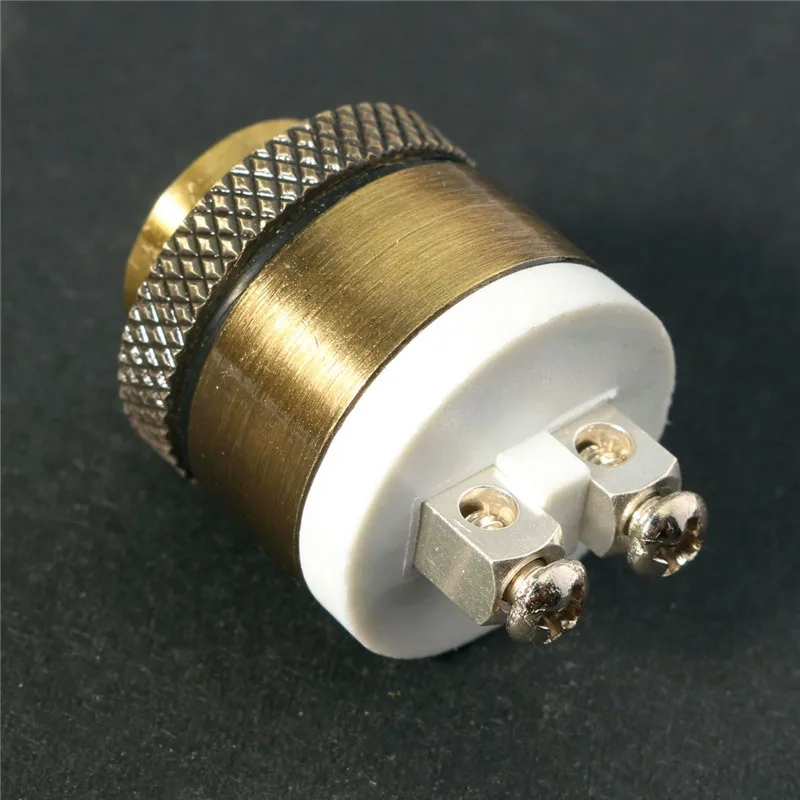 Выгодная цена 16 мм Мгновенный латунный металлический кнопочный дверной Звонок