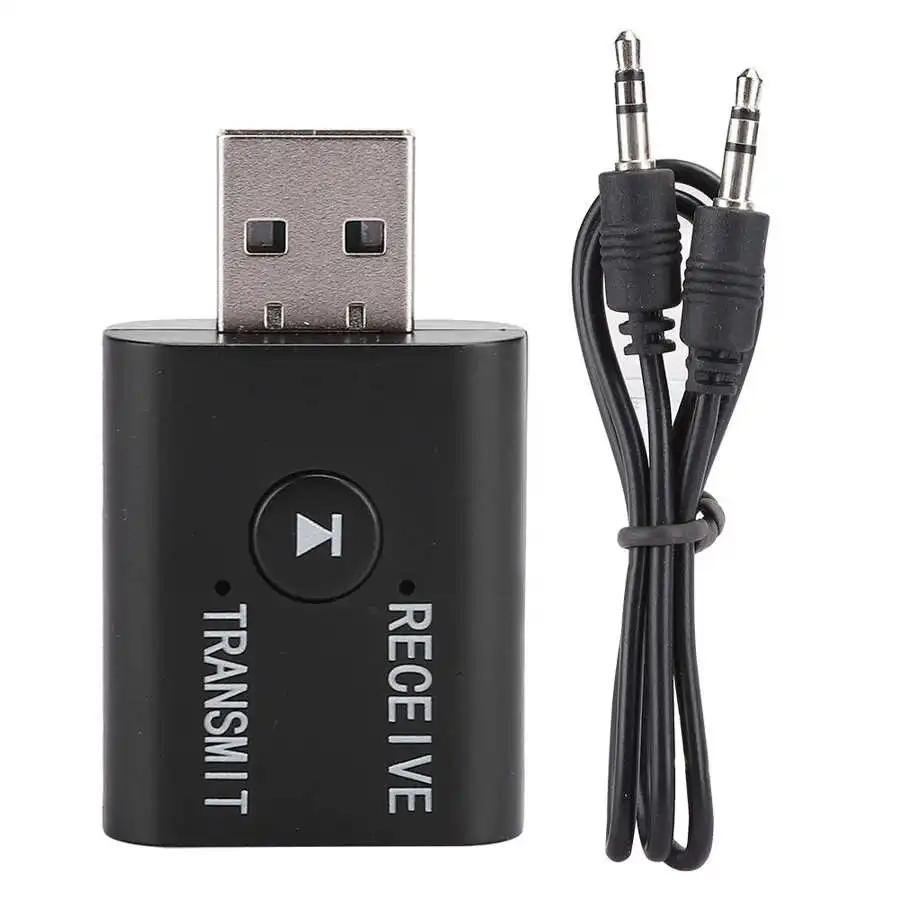 Беспроводной музыкальный передатчик приемник аудио адаптер 2 в 1 Bluetooth 5 0 чип