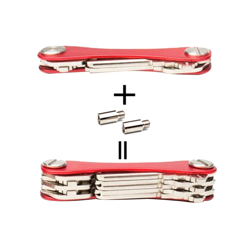 Red Large Scale Key Holder Tool Gadget Organizer Storage Device Accessories for Indoor Outdoor Use DIY Portable | Спорт и