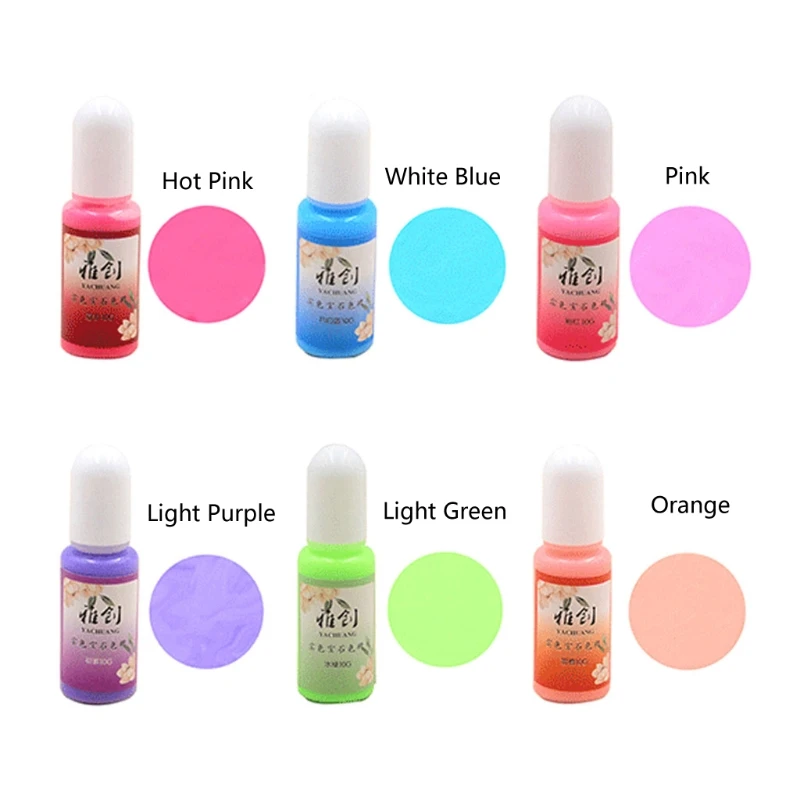 Эпоксидный пигмент 24 цветов непрозрачная жидкая смола цветная муравьиная