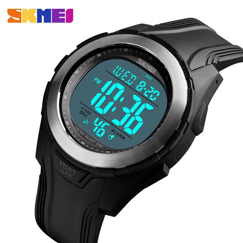 

Fashion Watch Men Multifunction Digital Watch SKMEI 50M Waterproof Alarm Clock Stainless Steel Case Watches Relogio Digital 1503