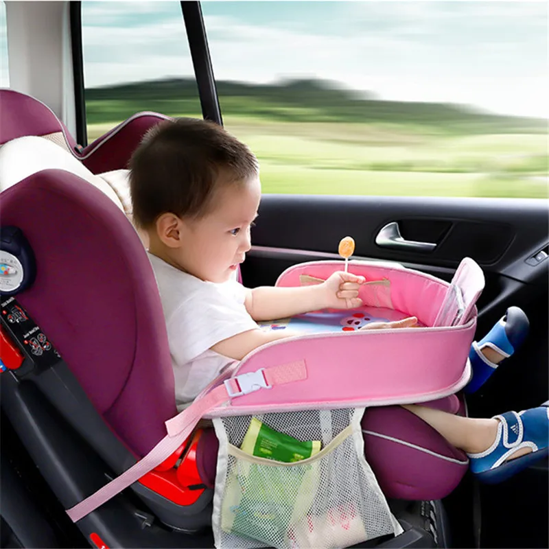 Детское переносное водонепроницаемое безопасное сиденье с мультяшным рисунком