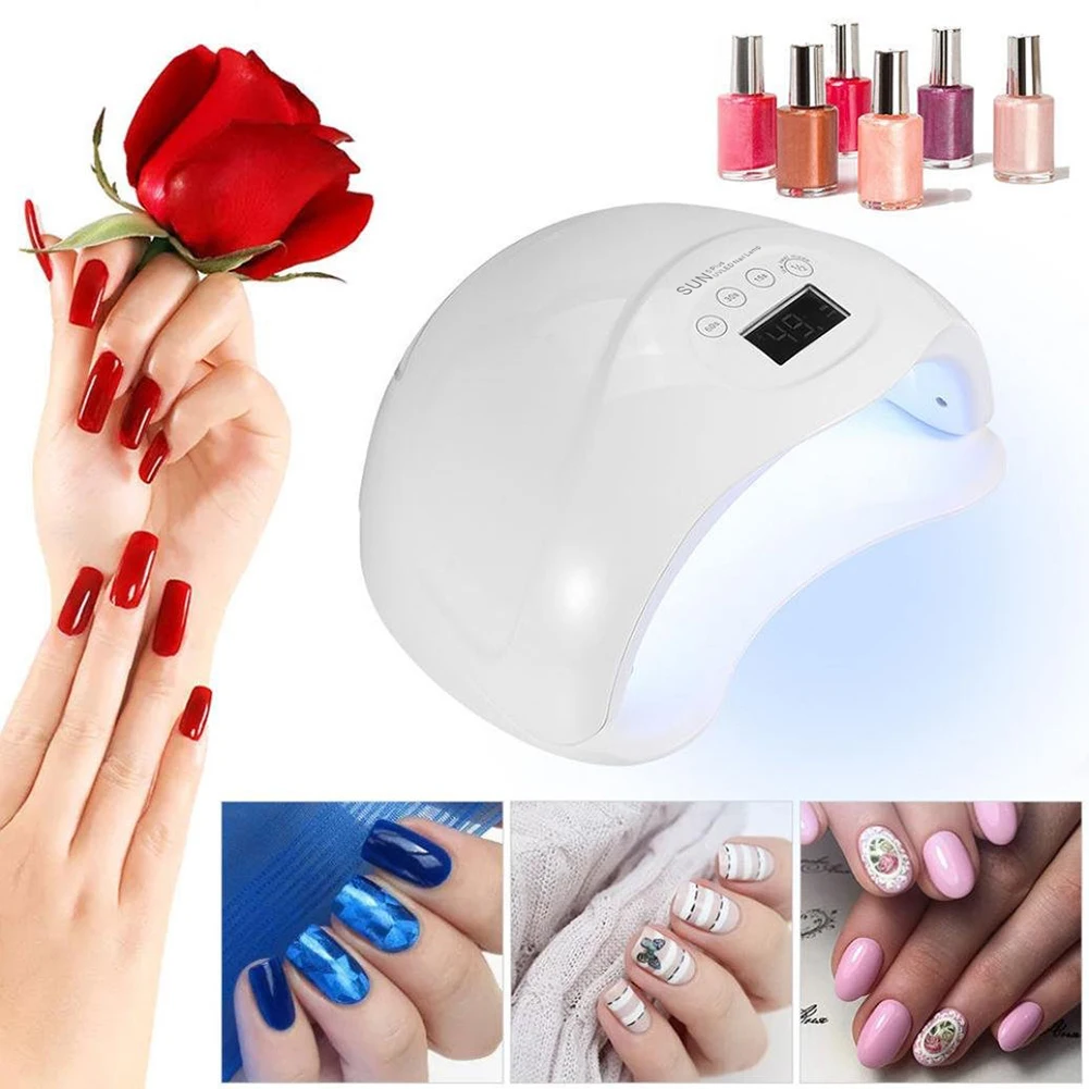 SUN5 Plus лампа для ногтей 48 Вт УФ светодиодный гель Сушилка для ногтей маникюрная лампа для сушки гелевых ногтей лампа для сушки гель лак для ногтей, маникюр инструменты EU/US/UK/AU Plug