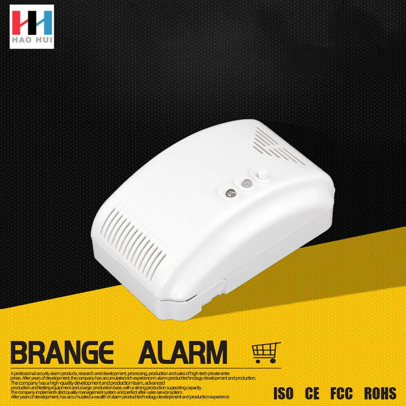 

Propane Butane Sensor 12V Gas Detector Sensor Alarm LPG Natural Motor Home Camper LED Flash Alarm Sound