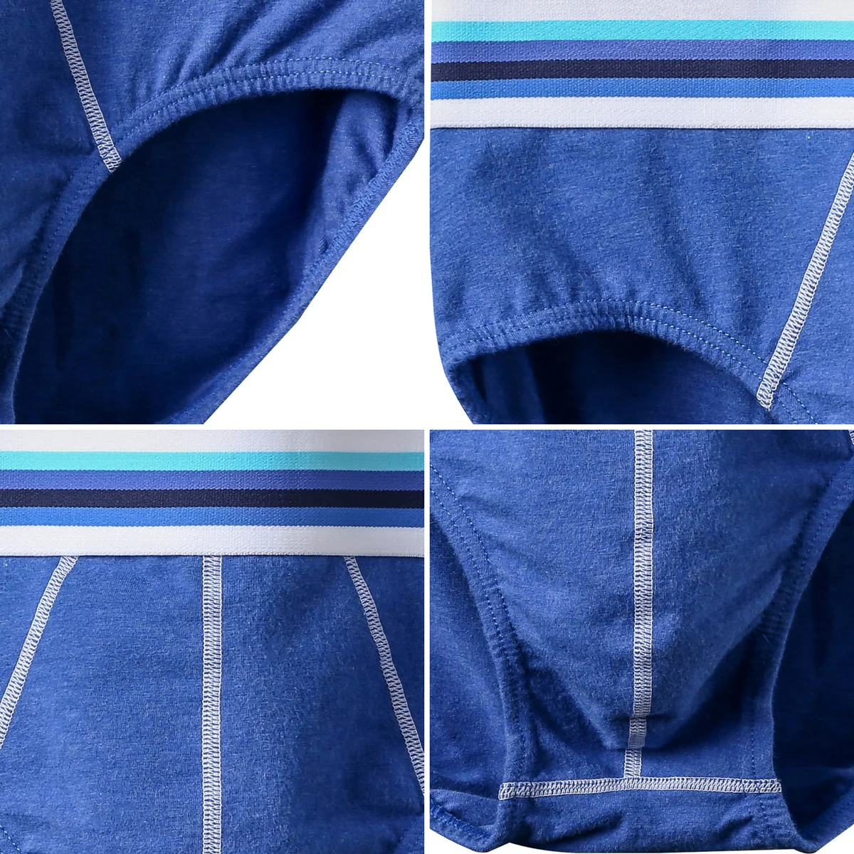 6 шт./лот модные брендовые сексуальные мужские короткие хлопковые трусы мужское