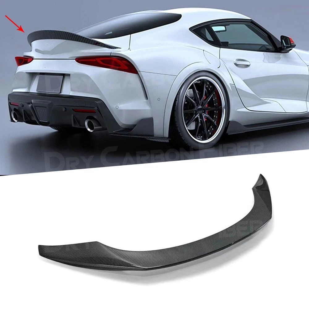Задний спойлер из углеродного волокна гоночные крылья для Toyota Supra 2019 2020 Стайлинг