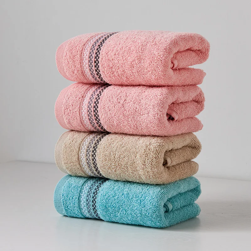 

All Cotton Microfiber Towels,1 Piece Of Household High Quality Soft Super Absorbent Towels New Year Gift For Bath Wedding