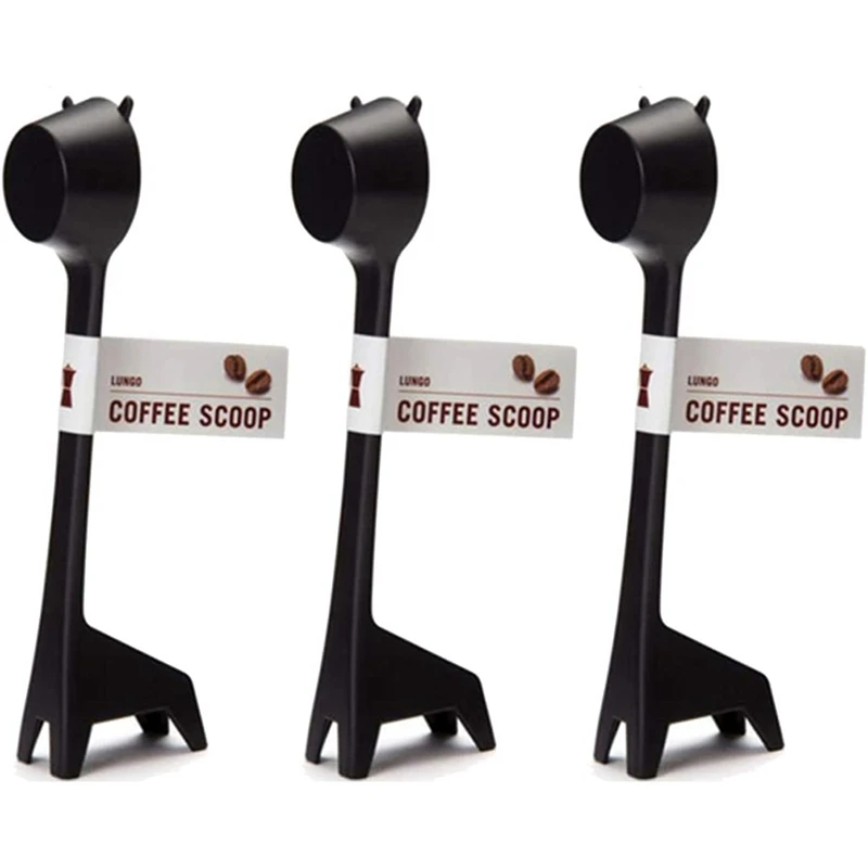 

3Pcs Coffee Scoop,Giraffe Style Coffee Measuring Spoon for Decorate Your Home Office Kitchen