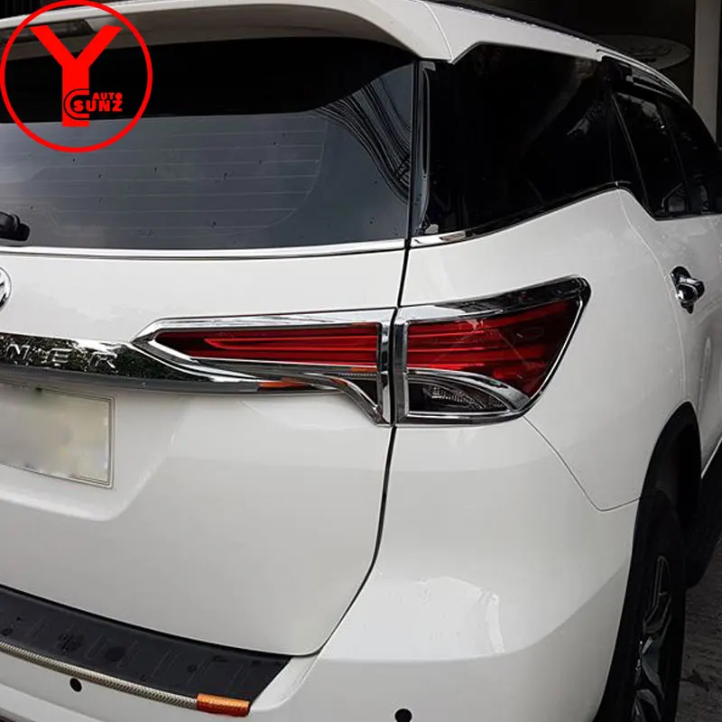 Заводская задсветильник крышка обшивки молдинг для Toyota Hilux Fortuner sw4 2016 2017 2018 2019