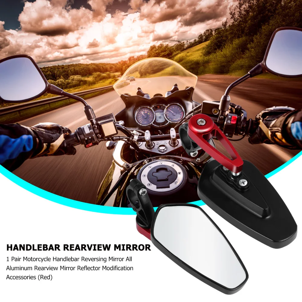 1 Pair Rearview Mirror Prime Modified Helpful Handlebar Motorcycle Accessories Reversing Reflector for Bicycle ATV | Автомобили и