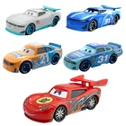 Disney Pixar тачки 3 скоростная Молния Маккуин гоночная семья друг Джексон шторм Рамирес автомобиль металлические украшения для детей мальчиков игрушечный автомобиль
