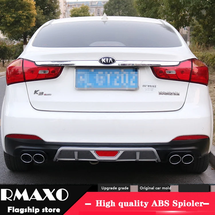 Задний спойлер для Kia Forte задний переднего бампера K3 ABS 2013-2015 | Автомобили и