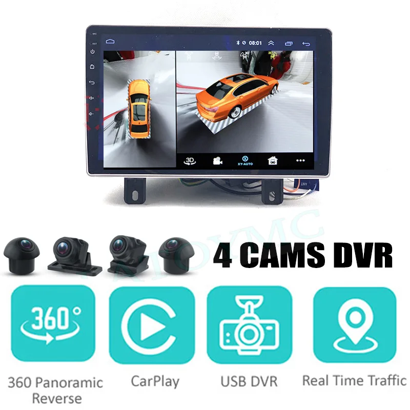 Car Audio Navigation GPS Stereo Carplay DVR 360 Birdview Around 4G Android System For Changan Eado DT 2018~2021 Car Audio Navigation GPS Stereo Carplay DVR 360 Birdview Around 4G Android System For Changan Eado DT 2018~2021