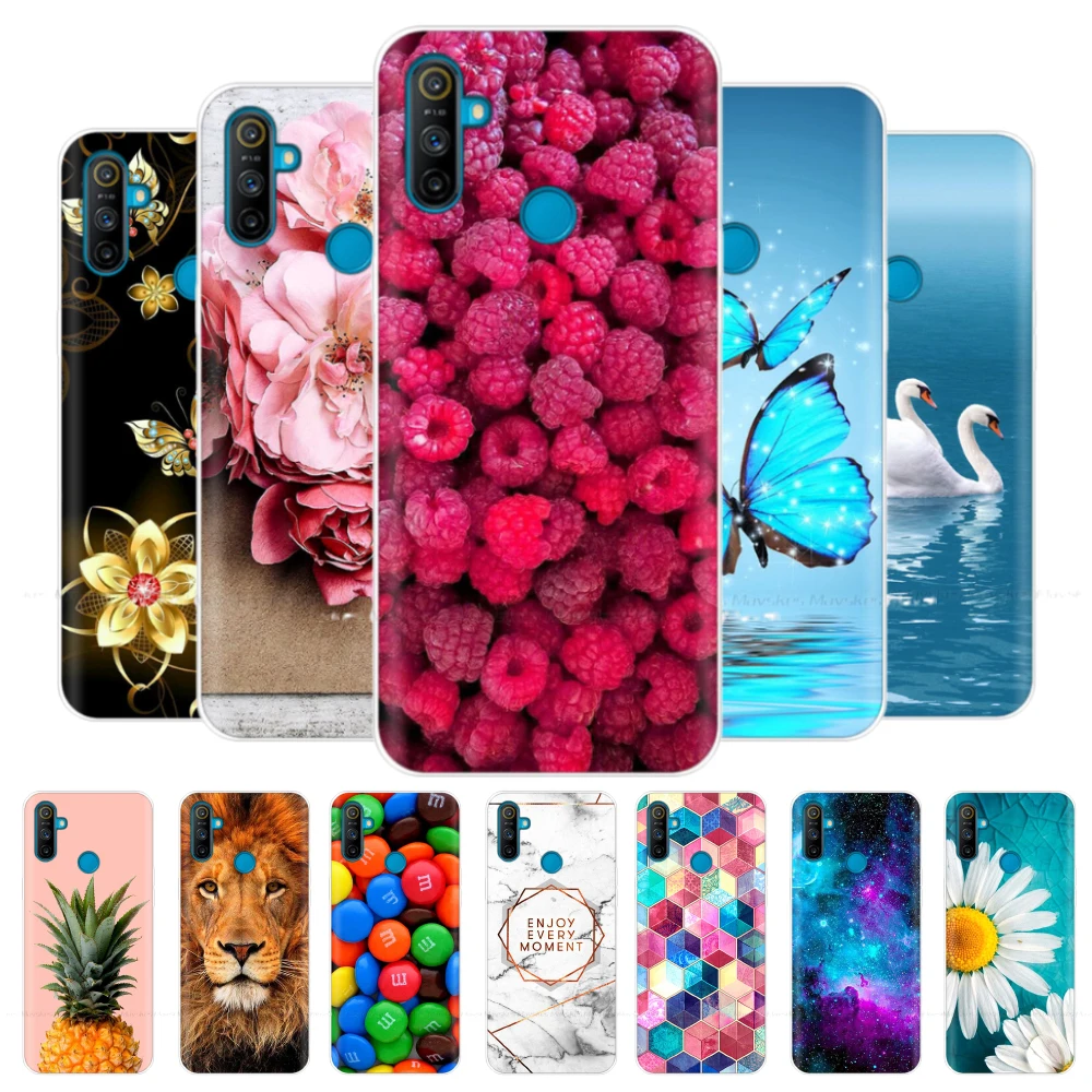for realme c3 case realmec3 soft tpu back phone cover for oppo realme c3 rmx2020 c 3 silicone fundas full protection coque free global shipping