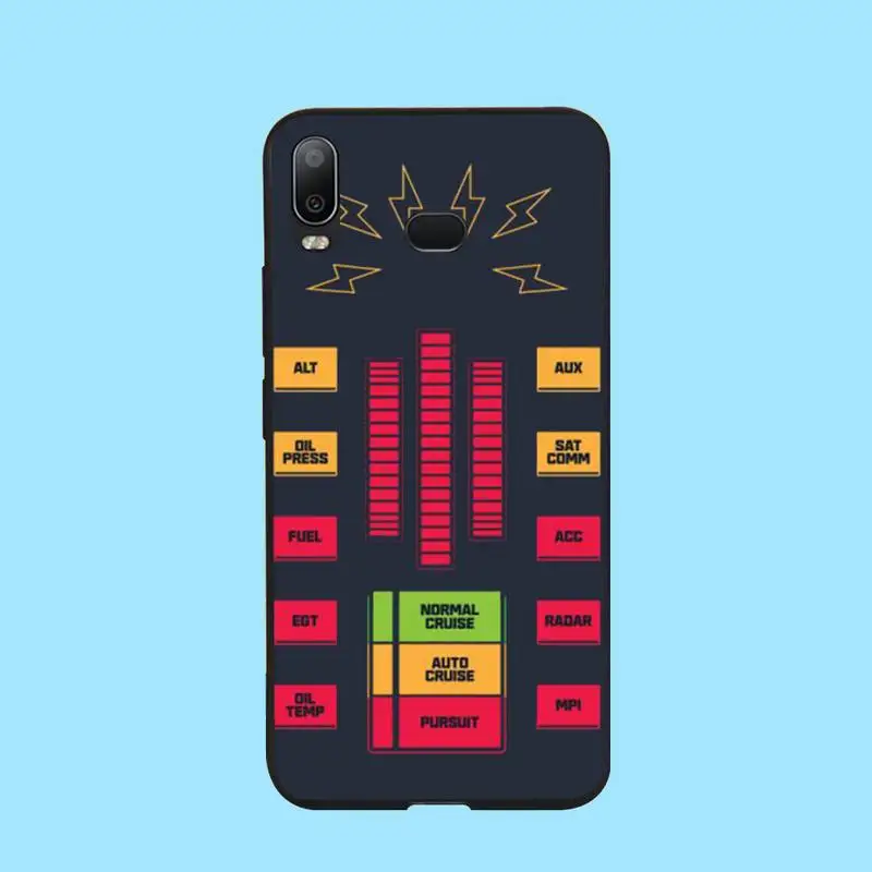 PENGHUWAN Knight Rider Kitt автомобиль черный ТПУ мягкий резиновый чехол для телефона Samsung A10