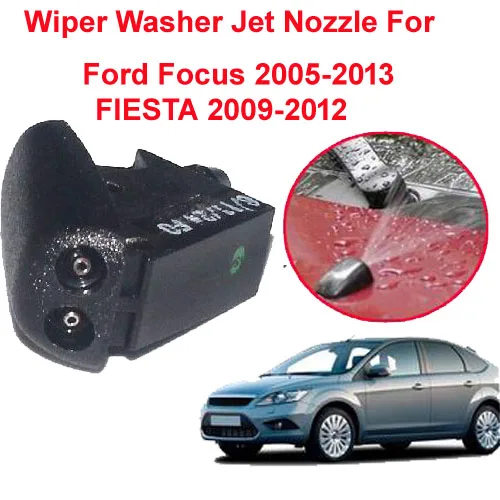 

Форсунка омывателя лобового стекла для Ford Focus 2 2005 - 2013 Fiesta 2019-2012, 2 шт./лот