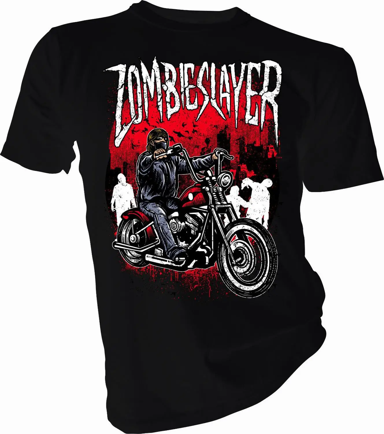 Зомби-убийца Ходячие мертвецы Дэрил зомби футболка для взрослых и детей Новая