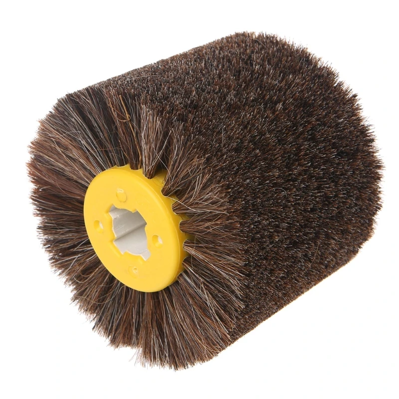 

Deburring Horsehair Round Brush Head Polishing Grinding Buffing Wheel Woodworks Dropshipping