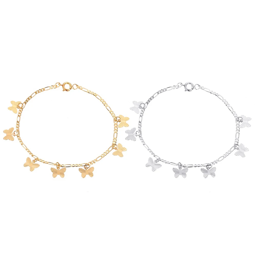 

Simple Butterfly Pendant Bracelet Women Sweet Charming Beach Bangle Jewelry Gift Fashion Special Appearance Choker Jewelry