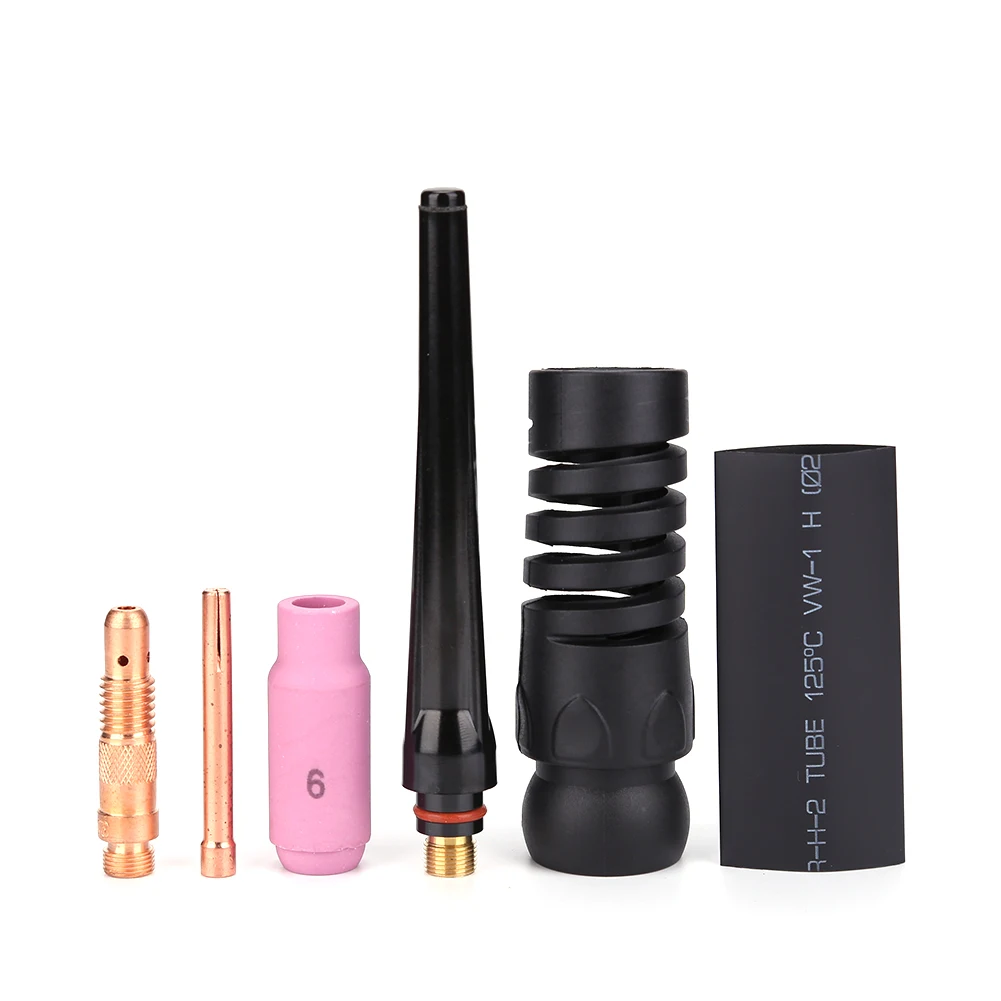 TIG 26 сварочный фонарь комплект с Душевая насадка цанговые тела для аргонодуговой