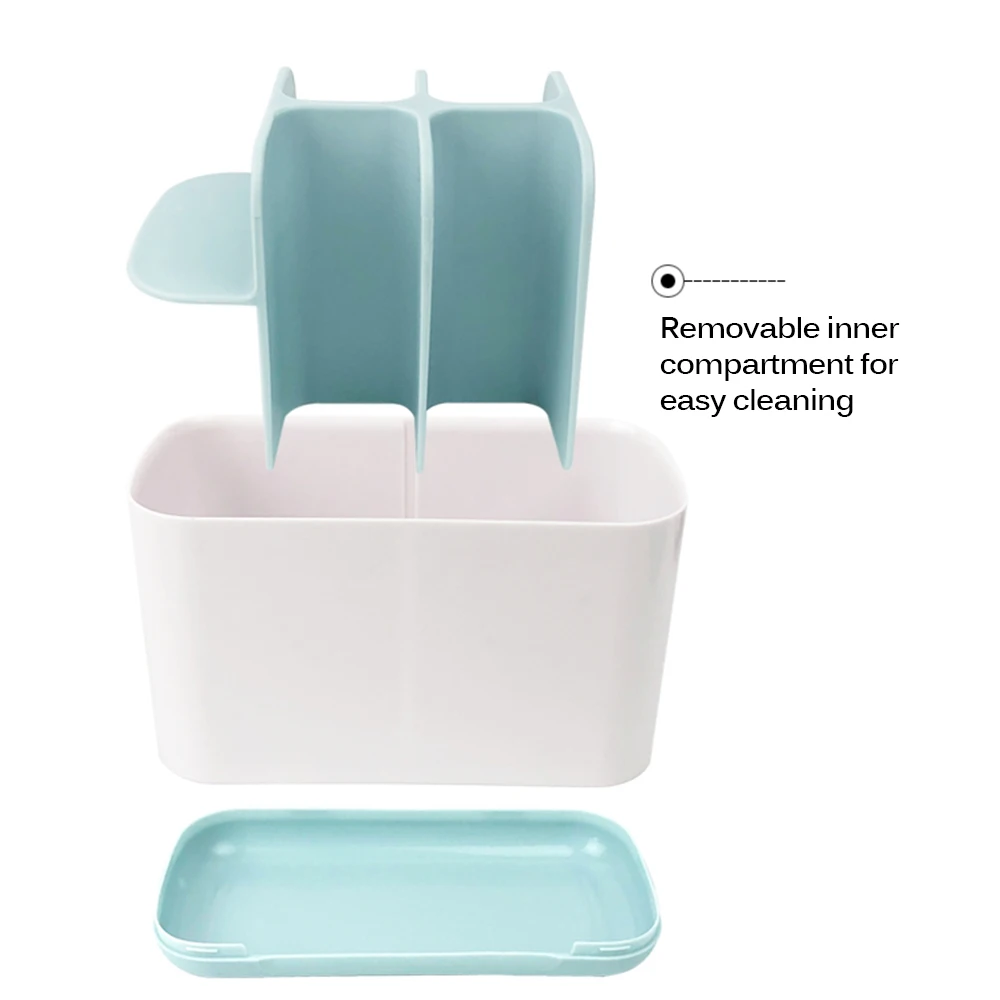 Toothbrush Holder Removable Shaving Makeup Brush Teeth brush Toothpaste Organizer Case Stand Bathroom Accessories | Дом и сад