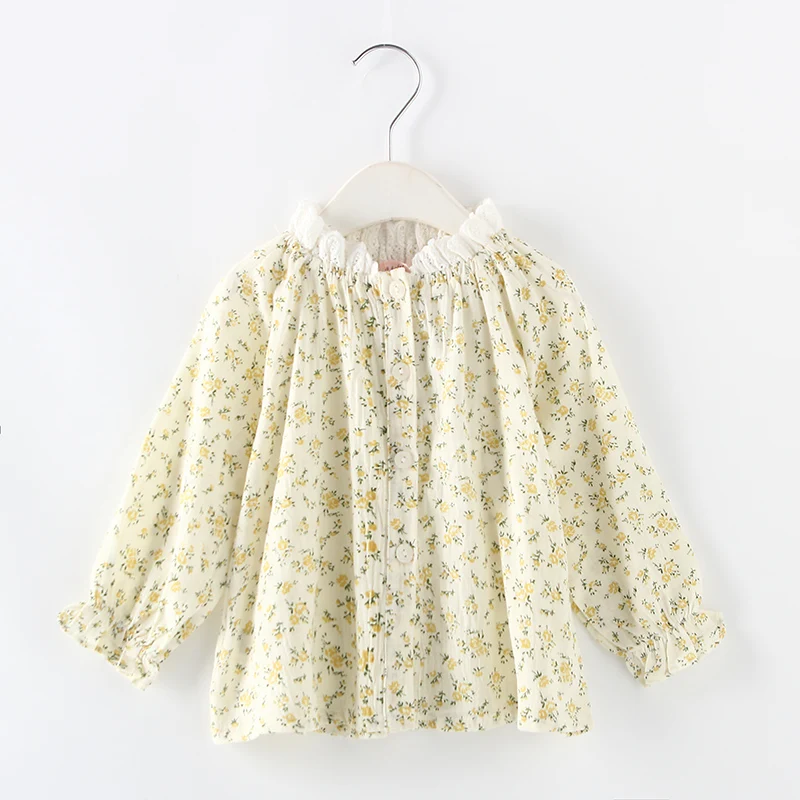 

Мягкая дышащая рубашка для новорожденных девочек, демисезонная хлопковая льняная рубашка для младенцев, Детские кардиганы для девочек, топ...