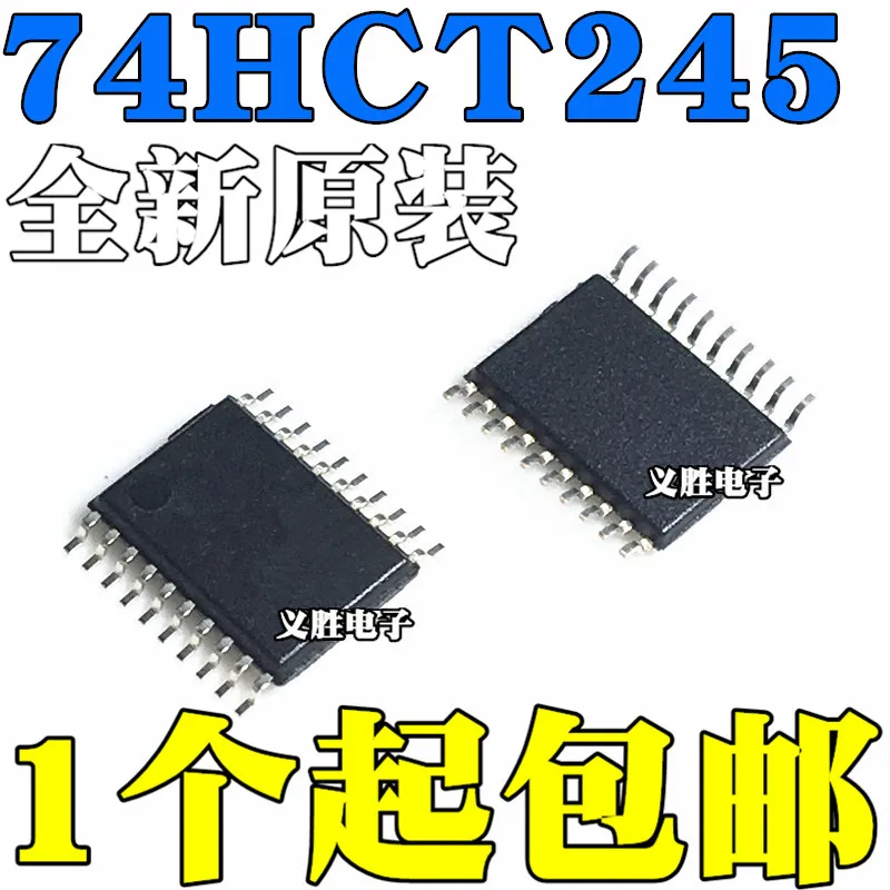 

Новый и оригинальный 74HCT245PW HCT245 HT245 SN74HCT245PWR TSSOP20