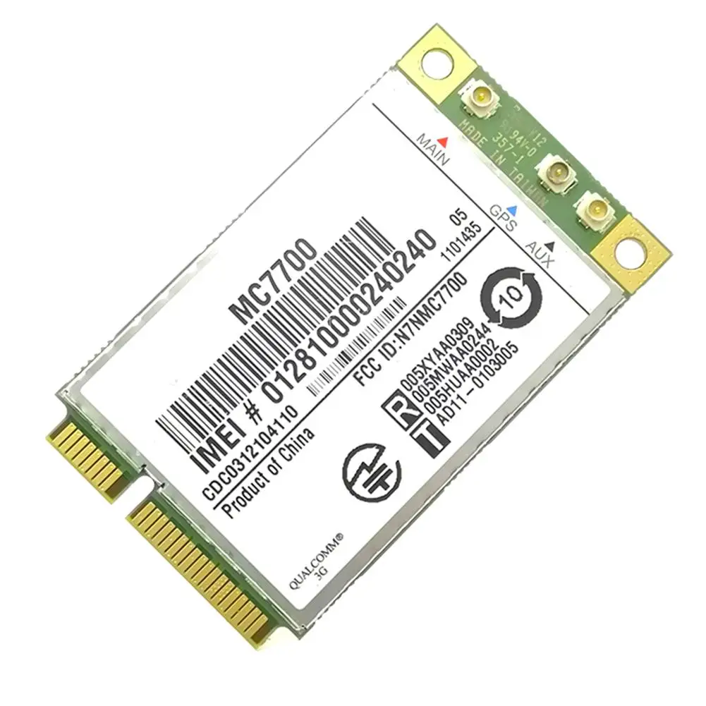 MC7700 LTE 3G/4G WWAN GPS модуль легкий компактный мини PCI-E экспресс 3G HSPA беспроводная карта