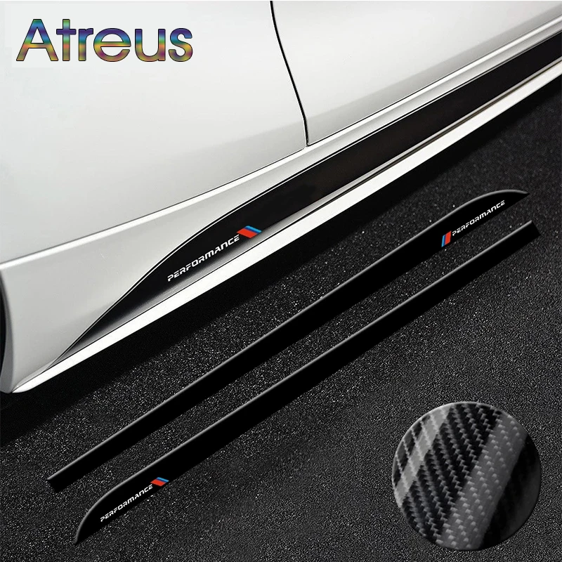 

For BMW F32 F33 F34 F15 F16 F01 F11 F02 G30 F30 F10 E90 E92 F20 F21 F31 M Performance Side Skirt Sill Stripe Body Decals Sticker