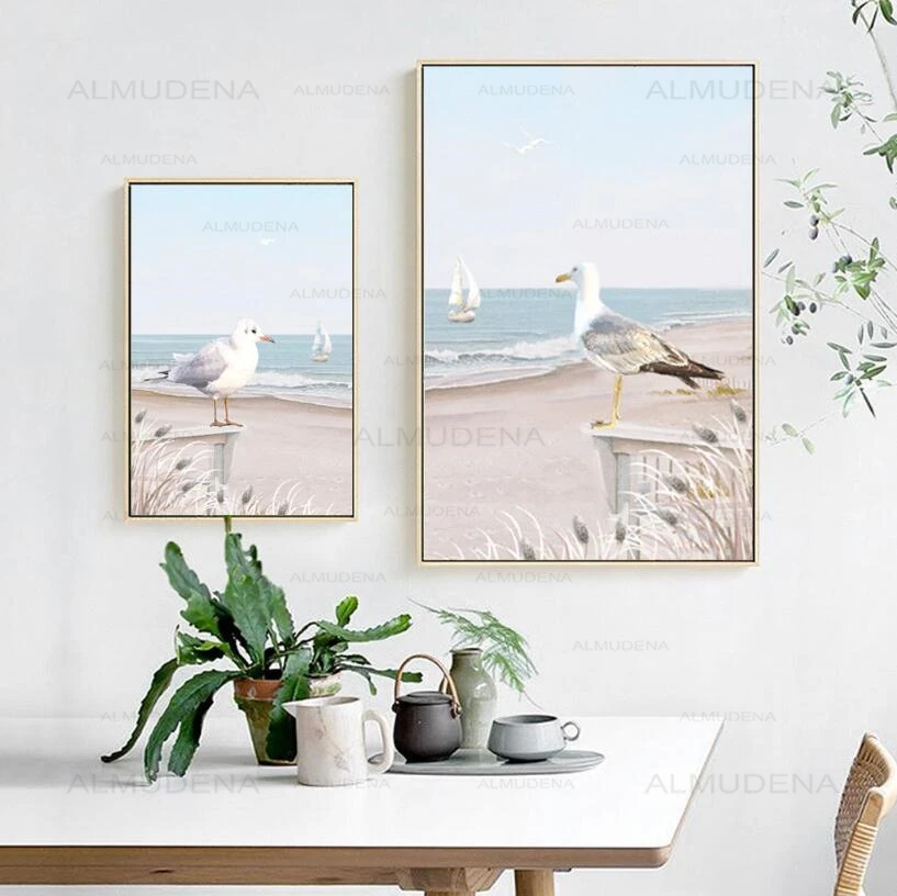 Современный домашний декор альмудена минималистичные цветы и птицы