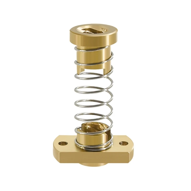 

3D Printer Z Axis Trapezoid Motor Screw Nuts T8 Nut POM Nut Lead 8mm Pitch 2mm For Creality CR10 CR-10S Ender-3 Lead 28TE