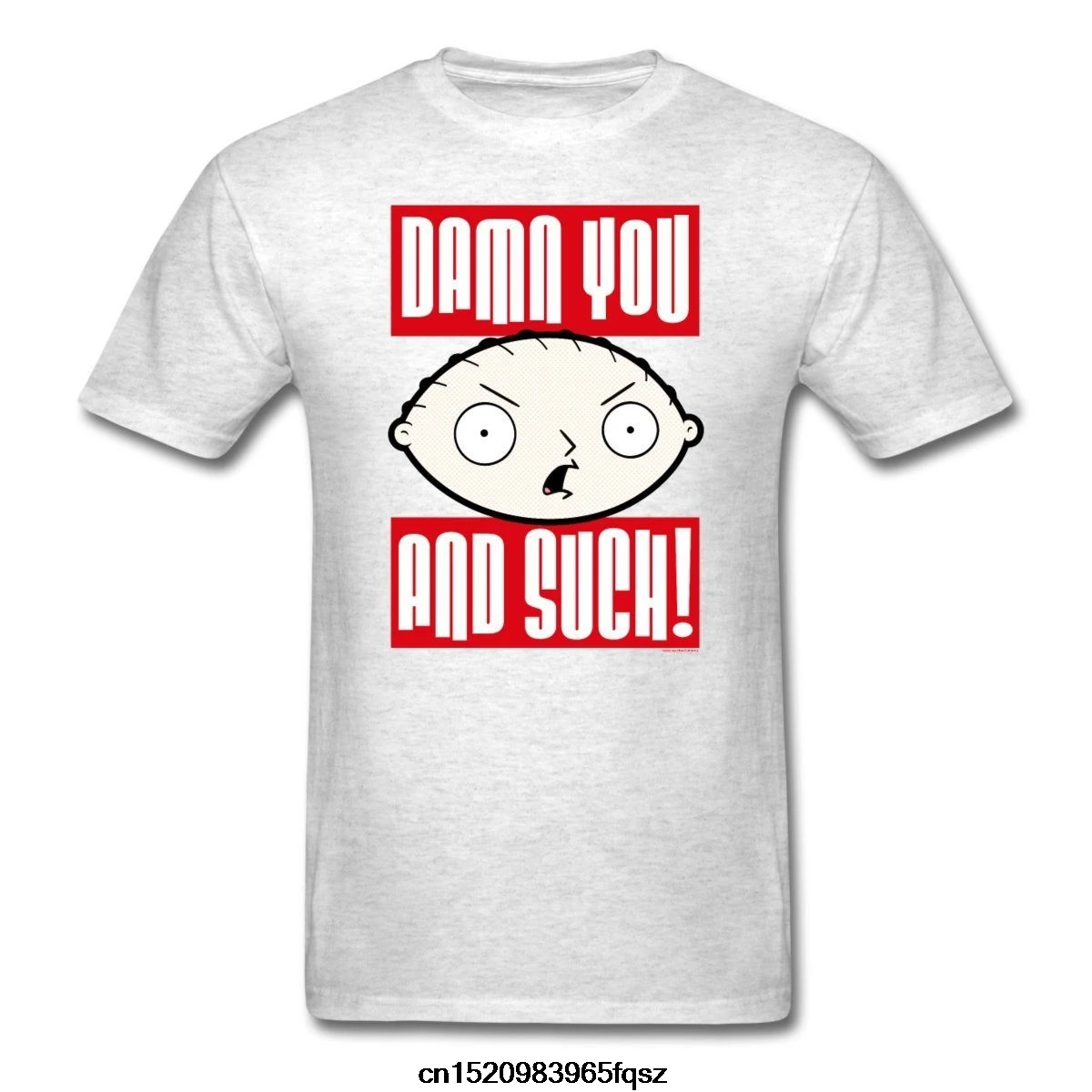 Stewie Damn You Men's T-Shirt Men'S Funny Harajuku T shirt Novelty Tops Men Shirts Summer |