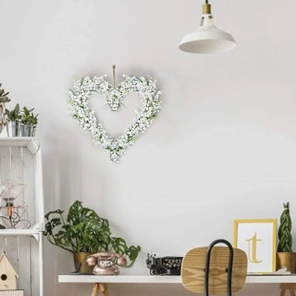 

4Pcs Christmas DIY Rings Decorative Suspension Loops Wreath Accessories (Green)