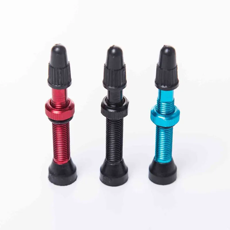 Бескамерный клапан для велосипедов 1 шт. 48 мм дорожных MTB бескамерные шины