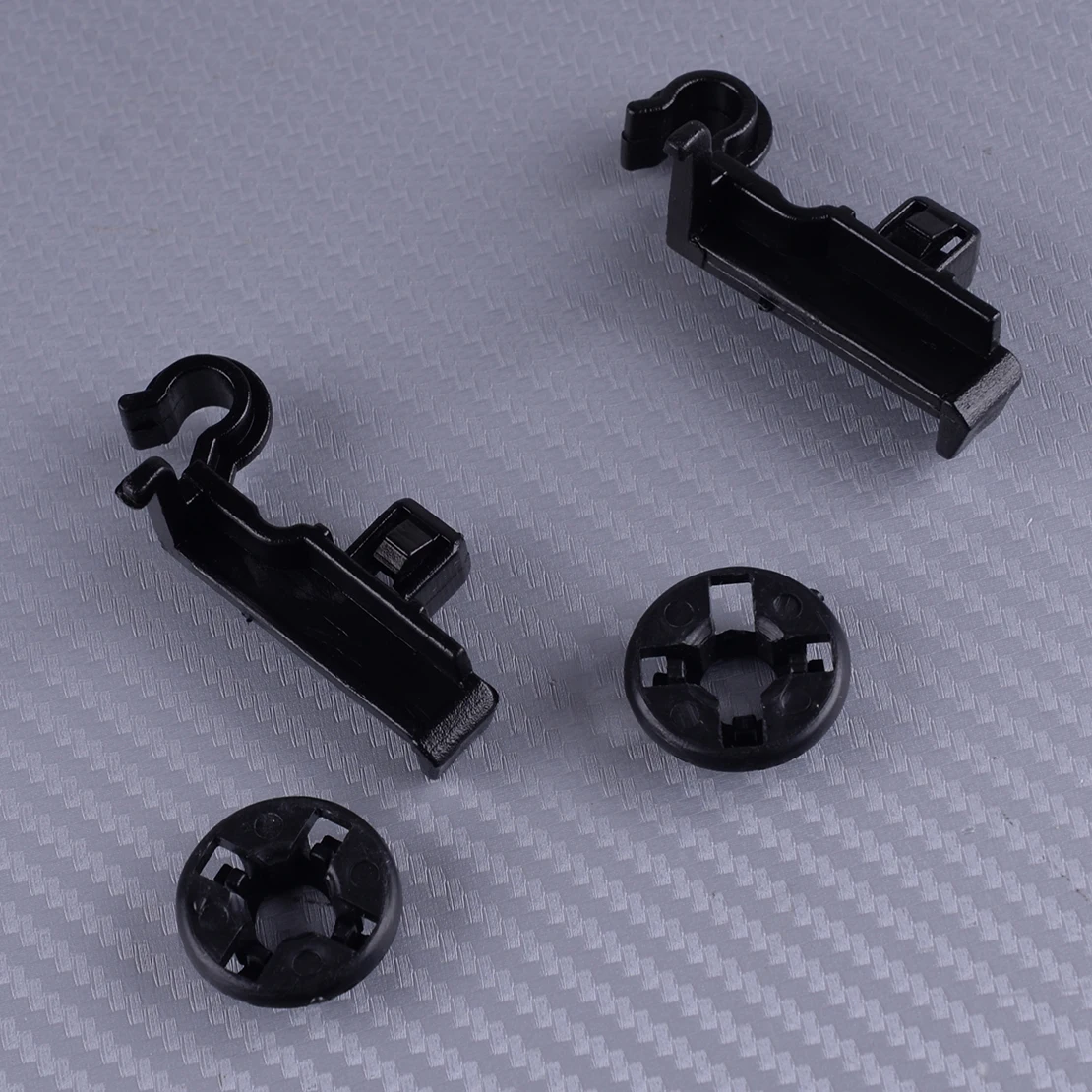 DWCX 4 шт. 53452 02060 90480 15034 Пластиковый черный Автомобильный колпачок Prop Rod Grommet зажим