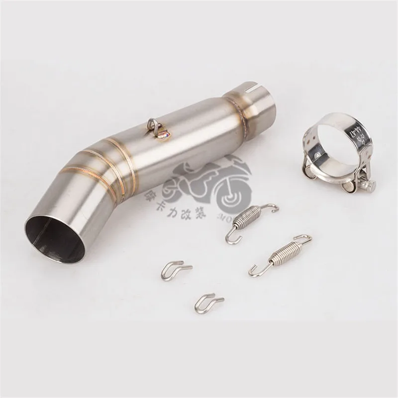 Модифицированная выхлопная труба мотоцикла CBR500R среднее соединение трубы колено