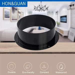 Круглый пластиковый фланец 4-6 дюймов, соединитель для воздуховода, вентиляция воздуха для кухни, вытяжка, вентилятор, соединительная труба, выпускная труба