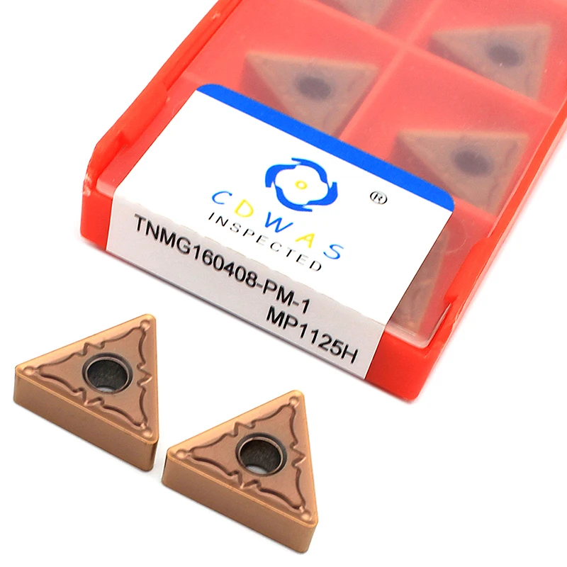 

TNMG160408 PM1 MP1125H High Quality External Turning Tool TNMG 160408 Carbide Insert CNC Lathe Cutter Tools For Stainless Steel