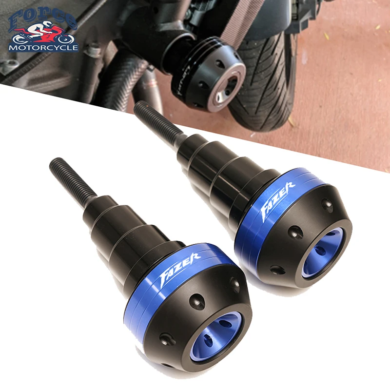 

For YAMAHA FZ1 FAZER FZ6 FZ6S FZ8 Motorcycle Falling Protection Frame Slider Fairing Guard Crash Pad Protector With Logo "FAZER"