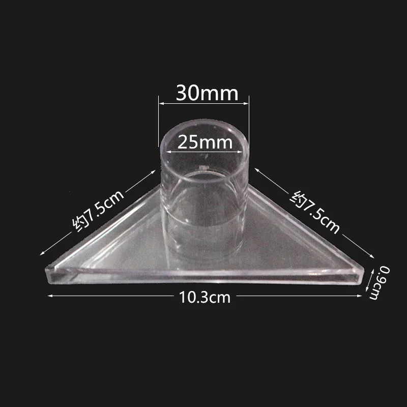 Выпускное отверстие для аквариума выдувание воды водяной канавок акриловый