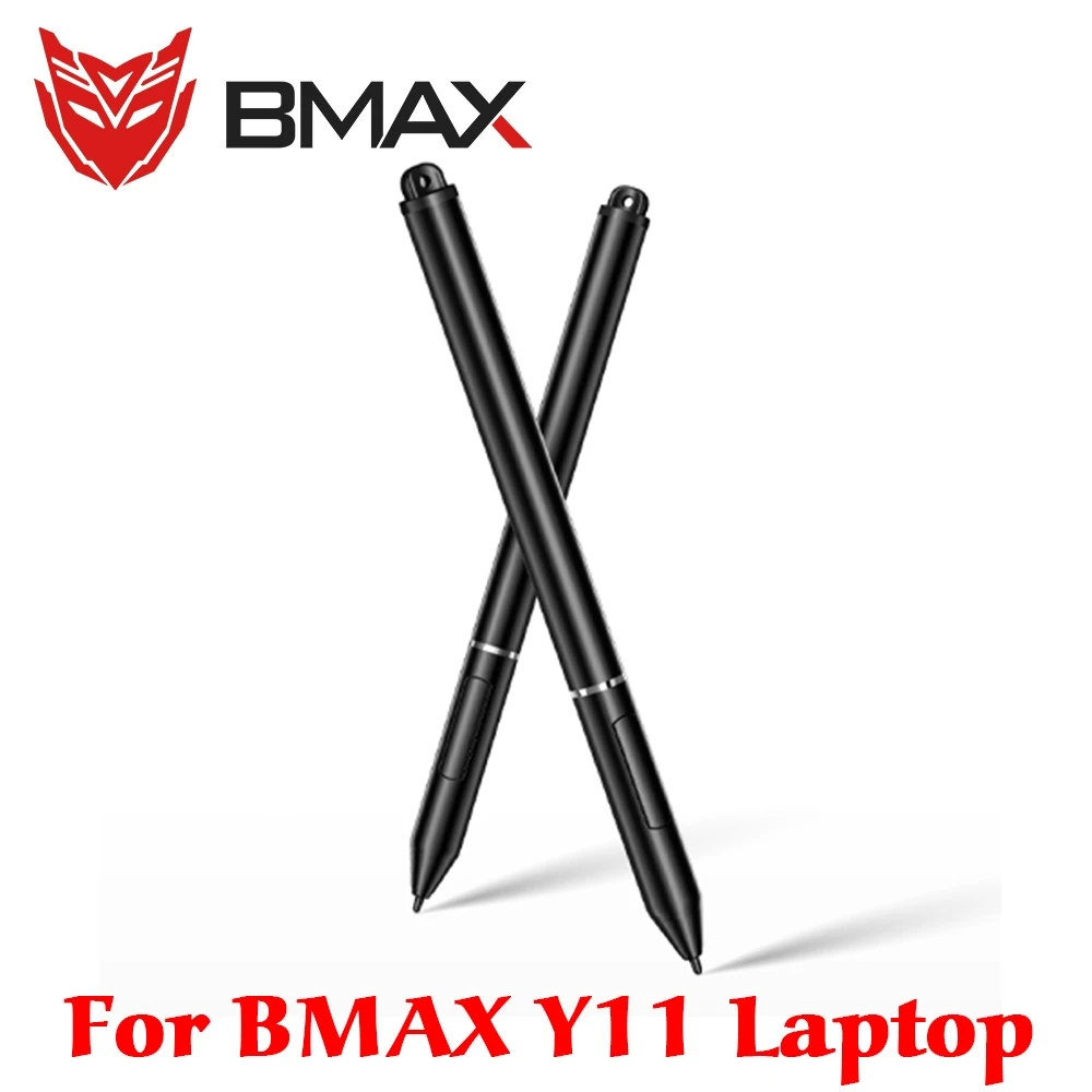 BMAX активный стилус сенсорная ручка Черный алюминиевый сплав емкостный только для BMAX Y11 сенсорный экран ноутбук - Цвета: Черный
