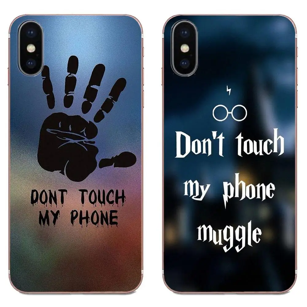 Блокировка экрана не трогайте мой телефон художественный постер для Huawei Honor 4C 5A 5C