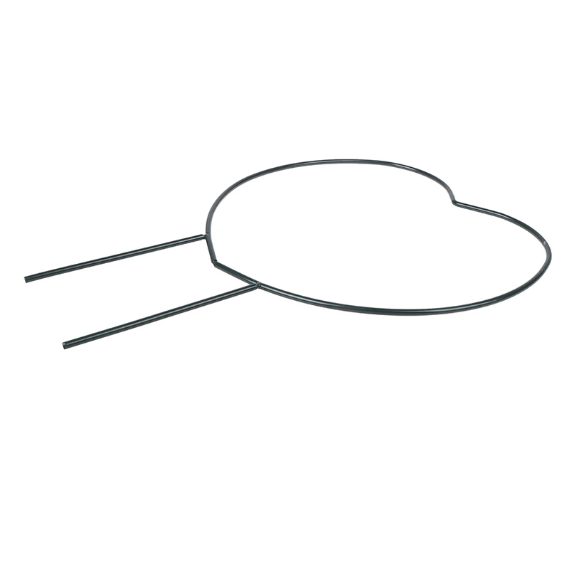 

Black Metal Garden Trellis for Climbing Plants Flower Vegetables Rose Rattan Heart and Round Shape Plant Holder New Arrival 2021