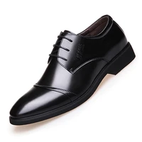 men oxfords genuine leather dress shoes brogue lace up mens casual shoes luxury brand moccasins loafers men 2021 plus size 38 48