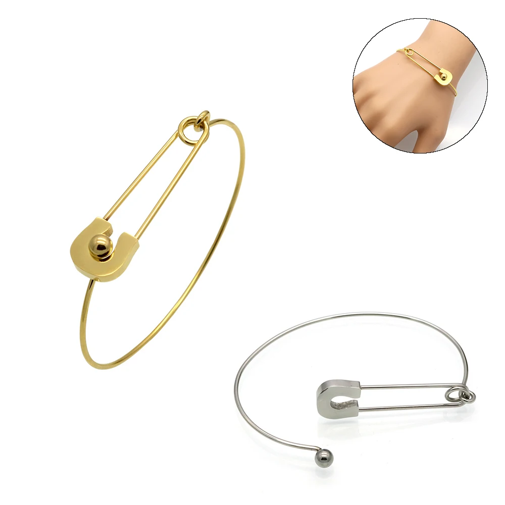 Индивидуальный винтажный простой металлический Морской штифт из нержавеющей