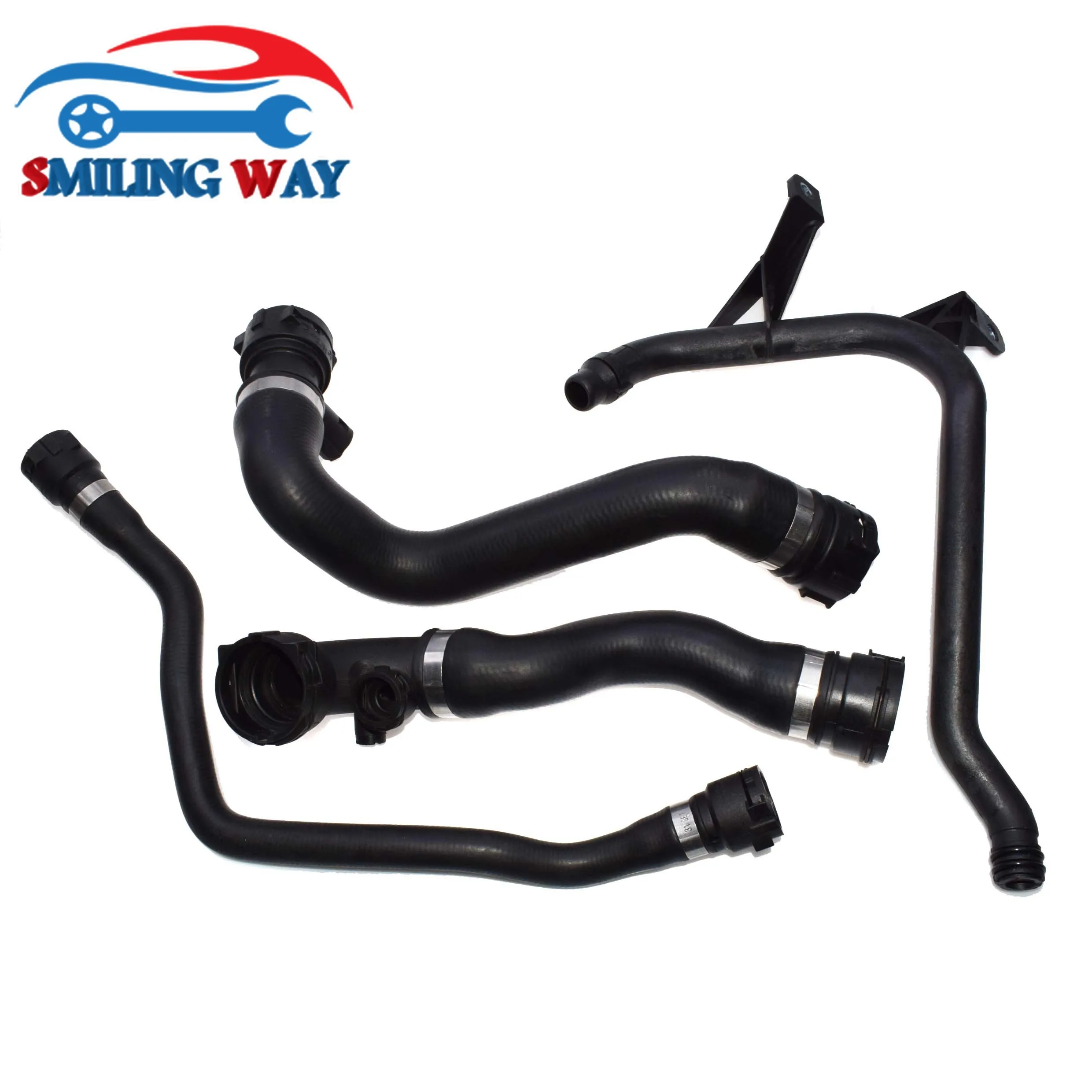 Фланцевый разъем для радиатора BMW E46 320i 323i 325i 328i 330i 320Ci 323Ci 328Ci 330Ci 325xi 330xi|Шланги и
