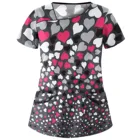 Женская рабочая форма, с коротким рукавом, для медсестры