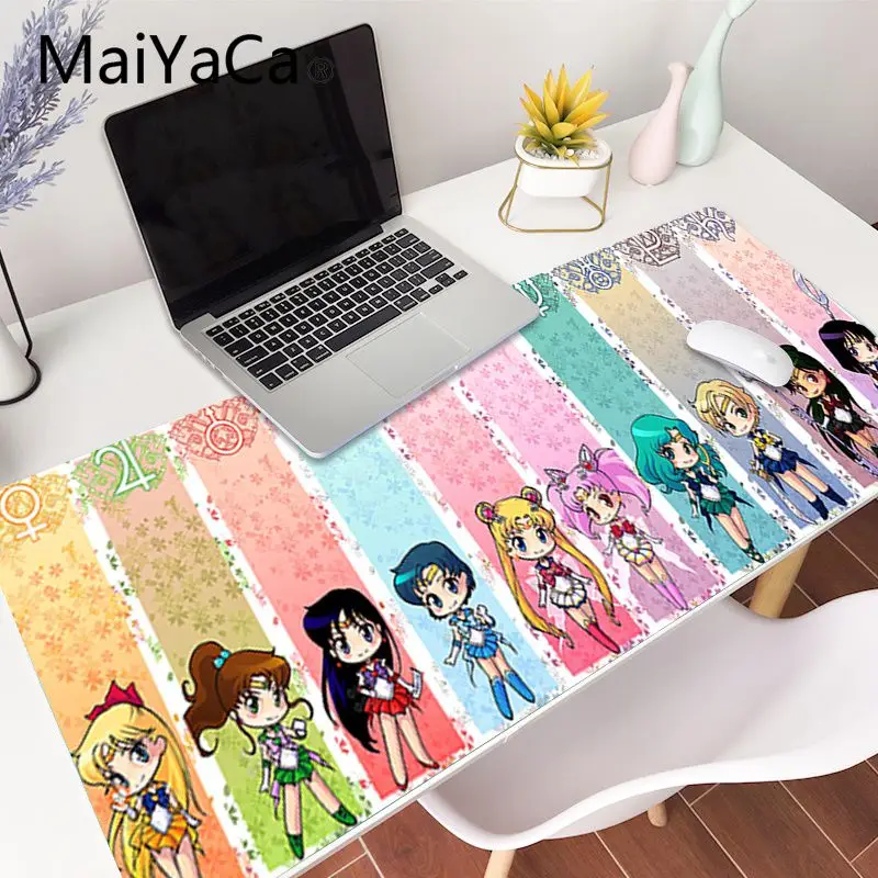 

MaiYaCa Sailor Moon cat Office Mice Gamer Soft Mouse Pad large mouse pad computer Laptop Notebook mat for gaming mousepad