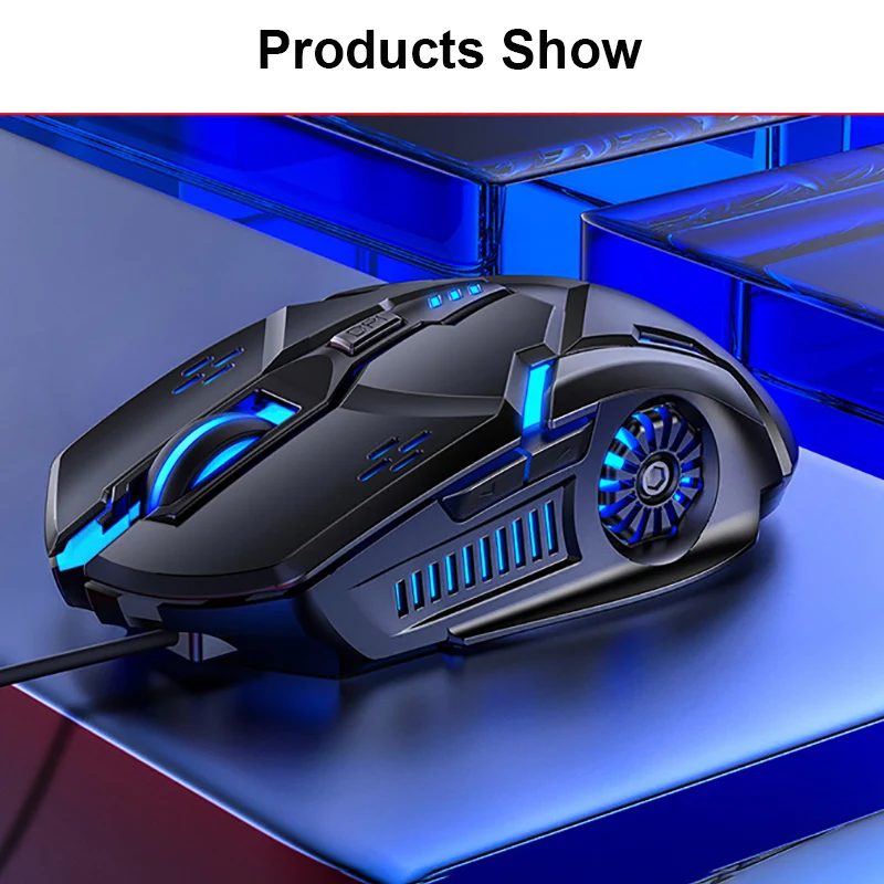 

G5 Wired Gaming Mouse Button LED 6D 4-Speed DPI USB Computer Mouse Gamer Mice Silent Mause With Backlight For PC Laptop